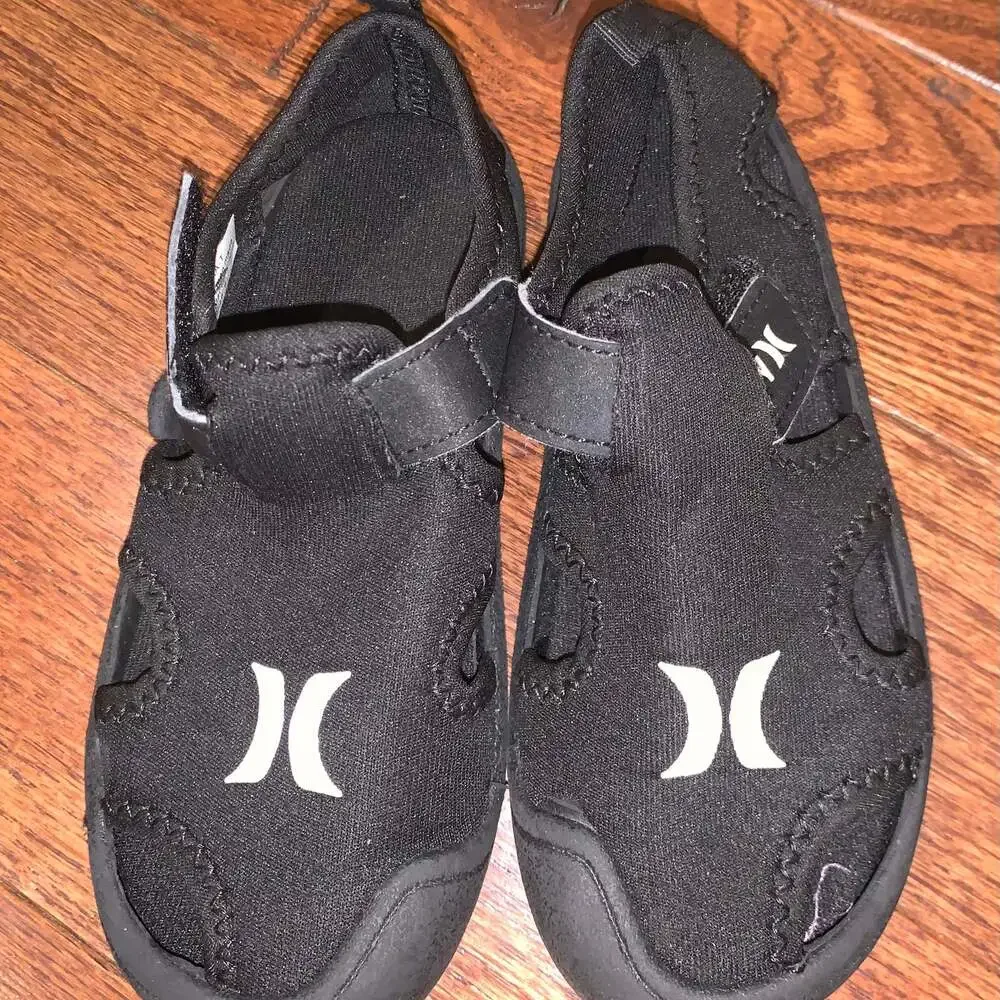 Hurley‎ Black Toddler Swim Water Shoes Size 9